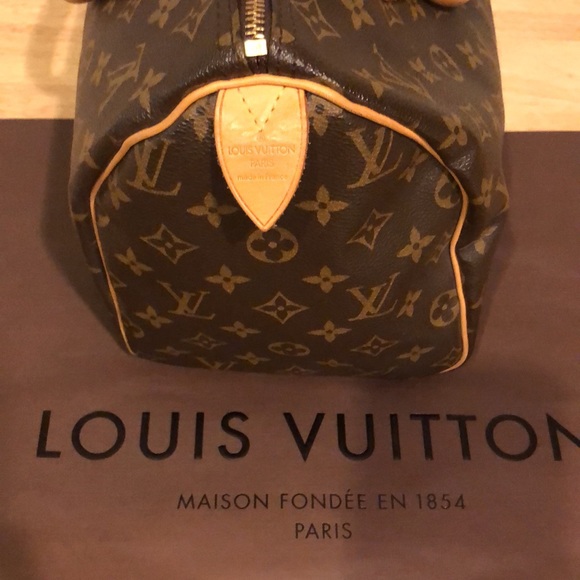 Louis Vuitton Speedy Handbag Monogram canvas brown color very good condition - Picture 5 of 16